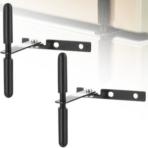 RV Refrigerator Door Latch Lock - 2 Pack - Durable Furniture Hardware for Travel - Secures Refrigerator While Traveling